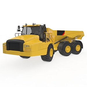 3D Articulated Mining Truck model