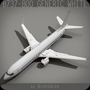 737-800 Generic White