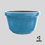Auflaufform Blau
