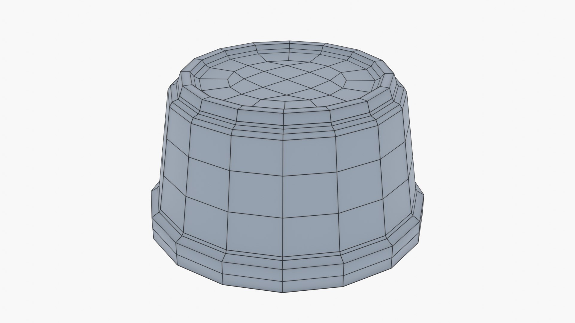 3D Ramekin Blue Model - TurboSquid 2246495