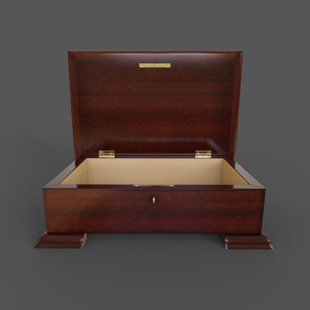 Casket RouterCentric Wood DIY 3D Model - TurboSquid 1965306
