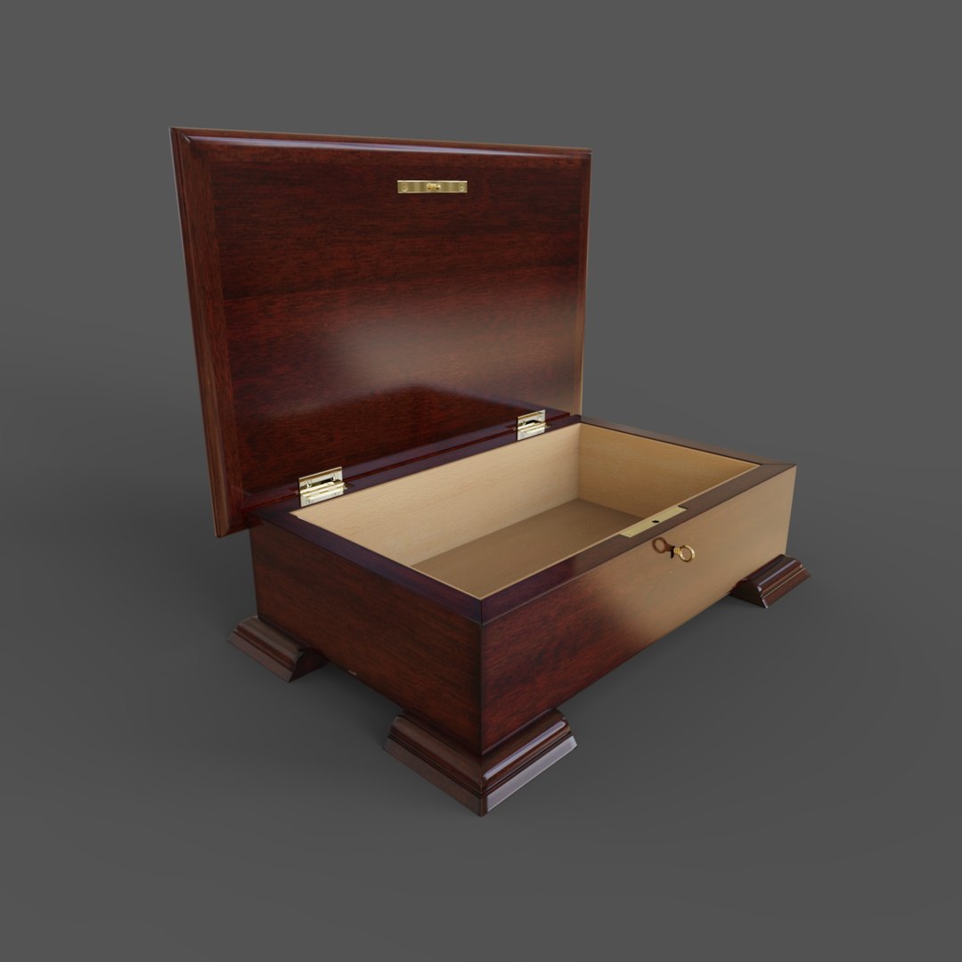 Casket RouterCentric Wood DIY 3D Model - TurboSquid 1965306