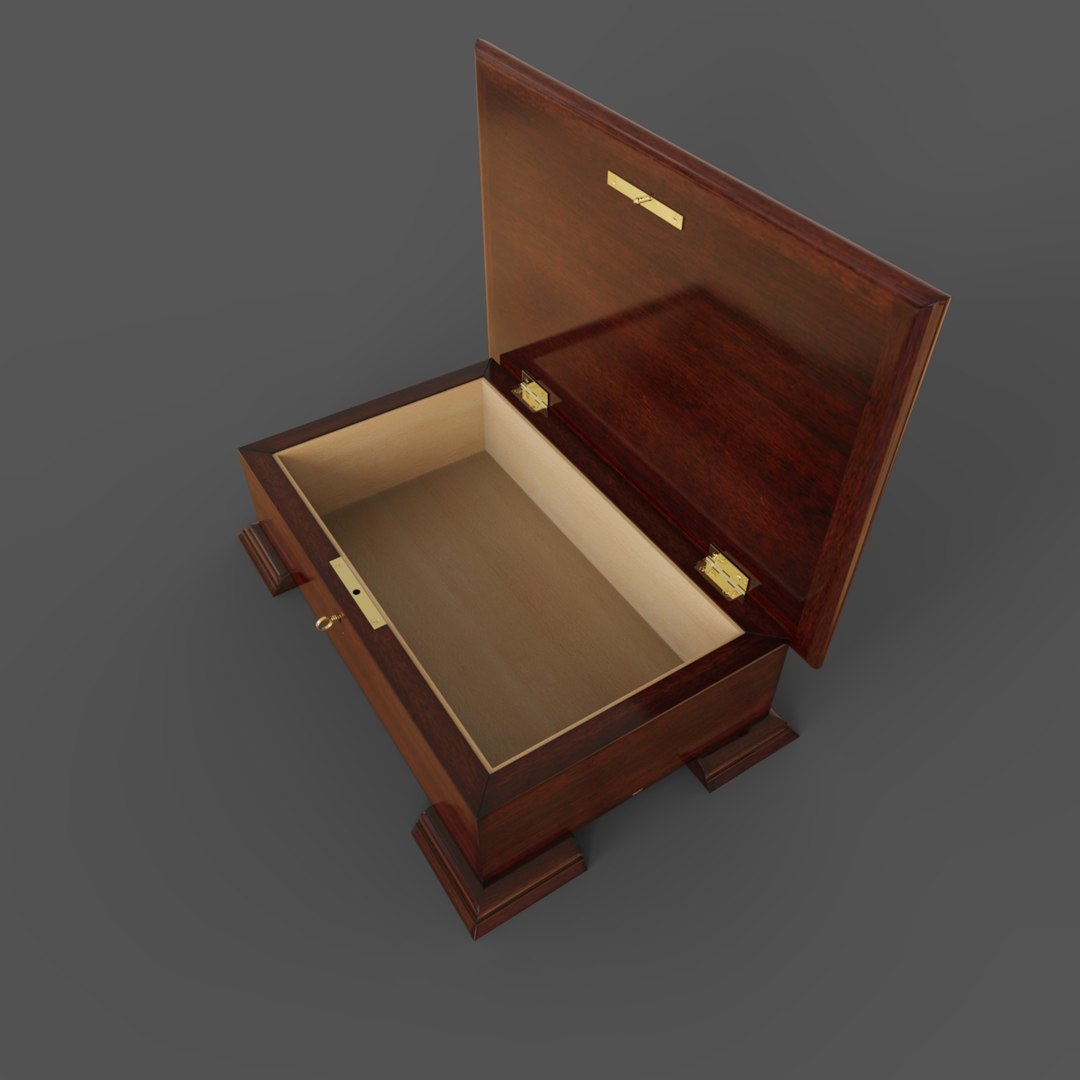 Casket RouterCentric Wood DIY 3D Model - TurboSquid 1965306