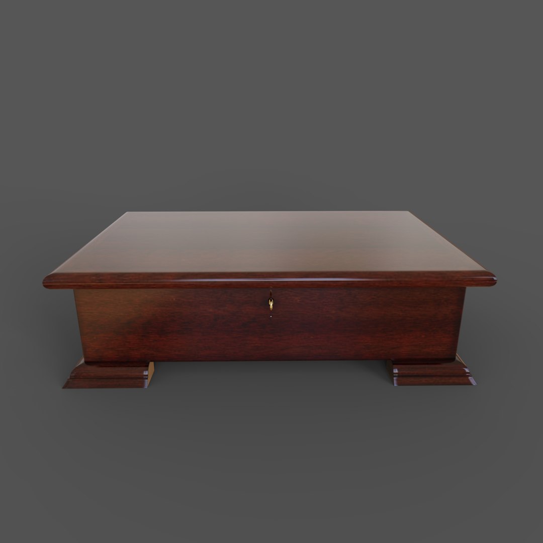 Casket RouterCentric Wood DIY 3D Model - TurboSquid 1965306