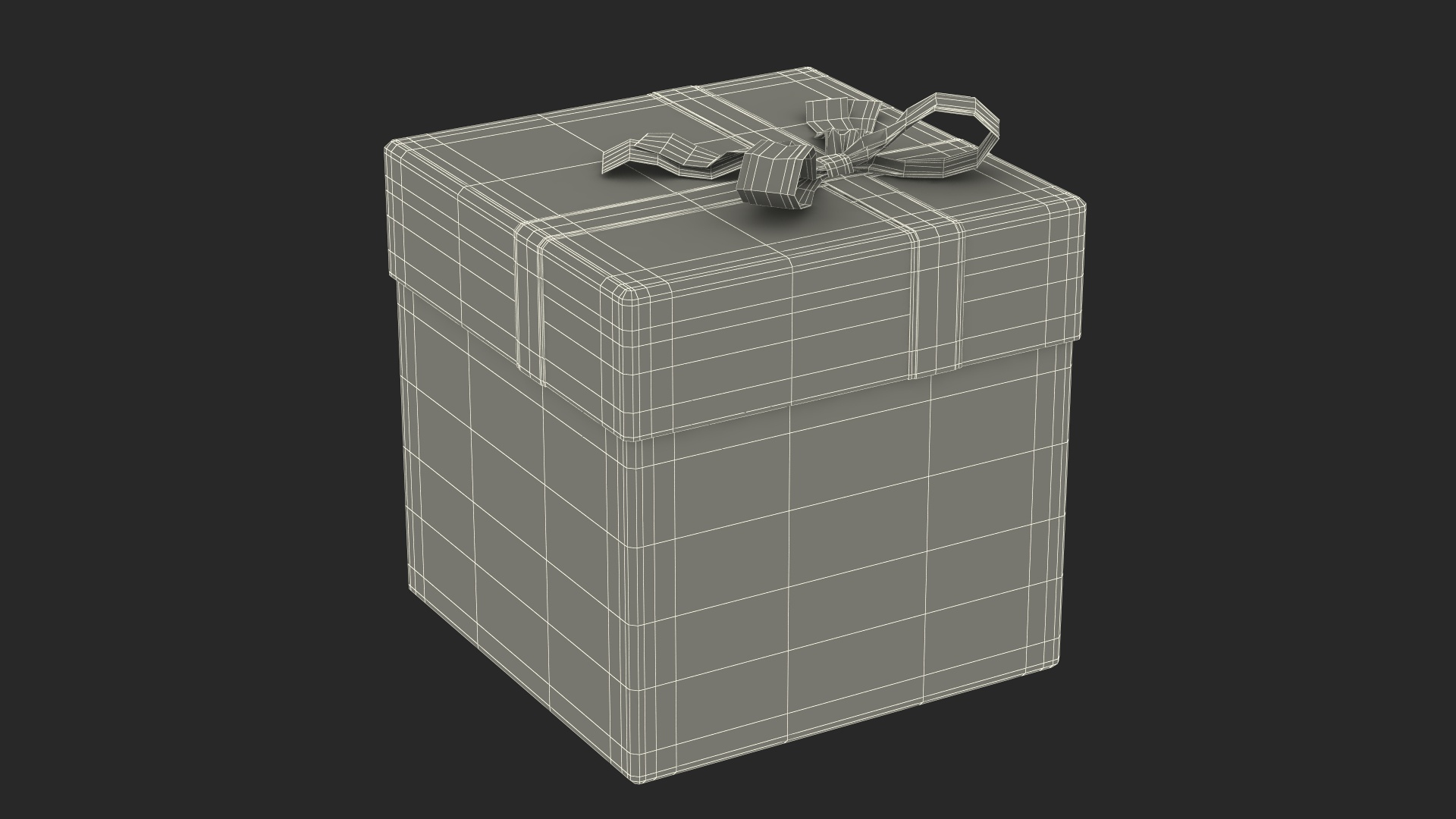 Gift Box With Ribbon 3D Model - TurboSquid 2243496