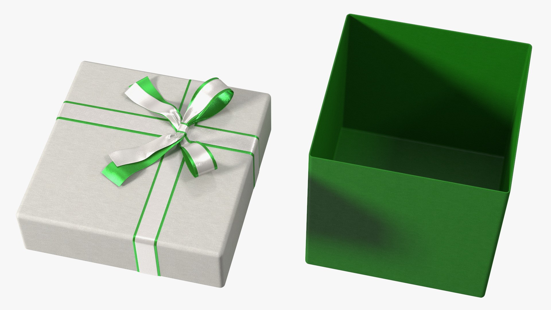 Gift Box With Ribbon 3D Model - TurboSquid 2243496
