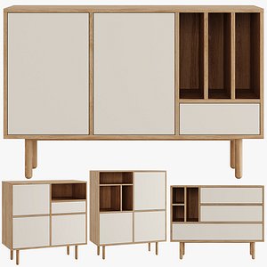 3D Alice Chest of Drawers