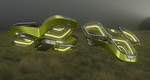 Drone quadcopter Space