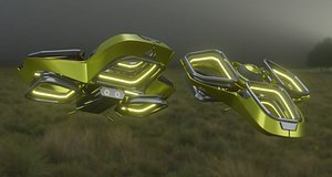 Drone quadcopter Space