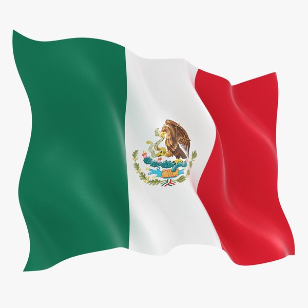 Mexico flag animation 3D model - TurboSquid 1616377