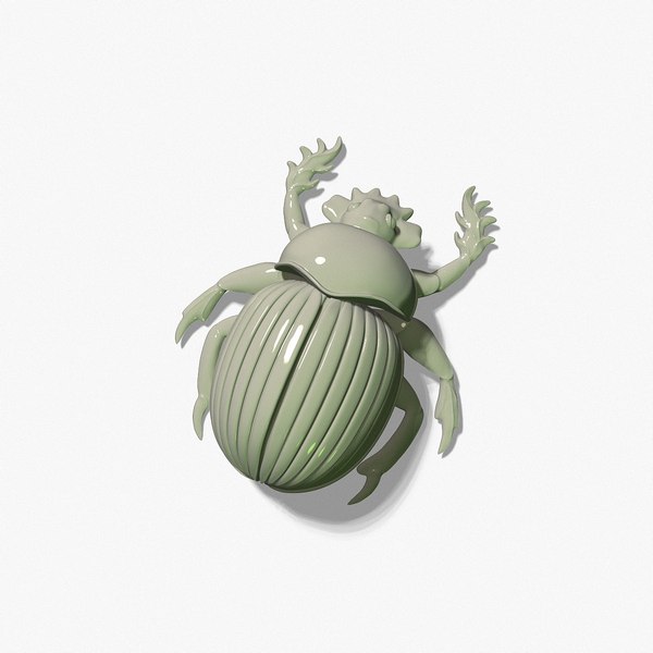 modelo 3d Scarab Beetle Toy - TurboSquid 2002040