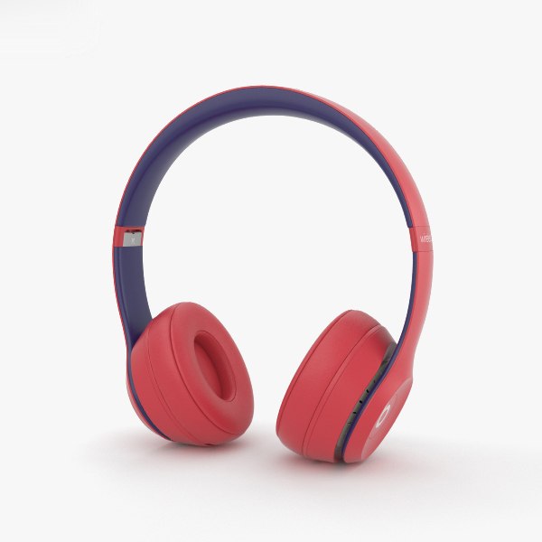 Beats solo 3 3D model - TurboSquid 1525493