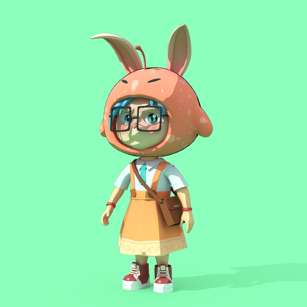3D model Bunny Collection 3D Model Volume 3 - TurboSquid 2136563