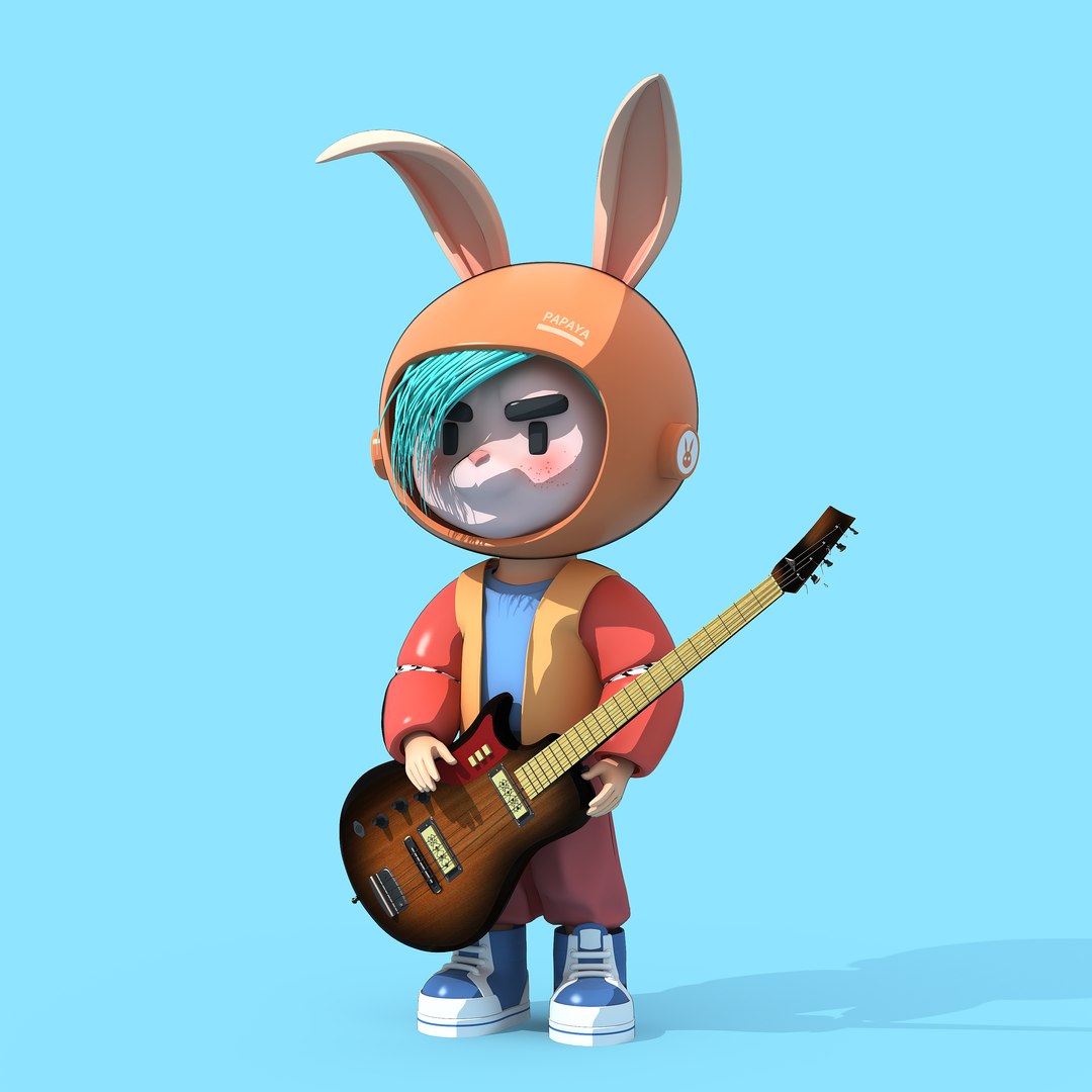 3D model Bunny Collection 3D Model Volume 3 - TurboSquid 2136563