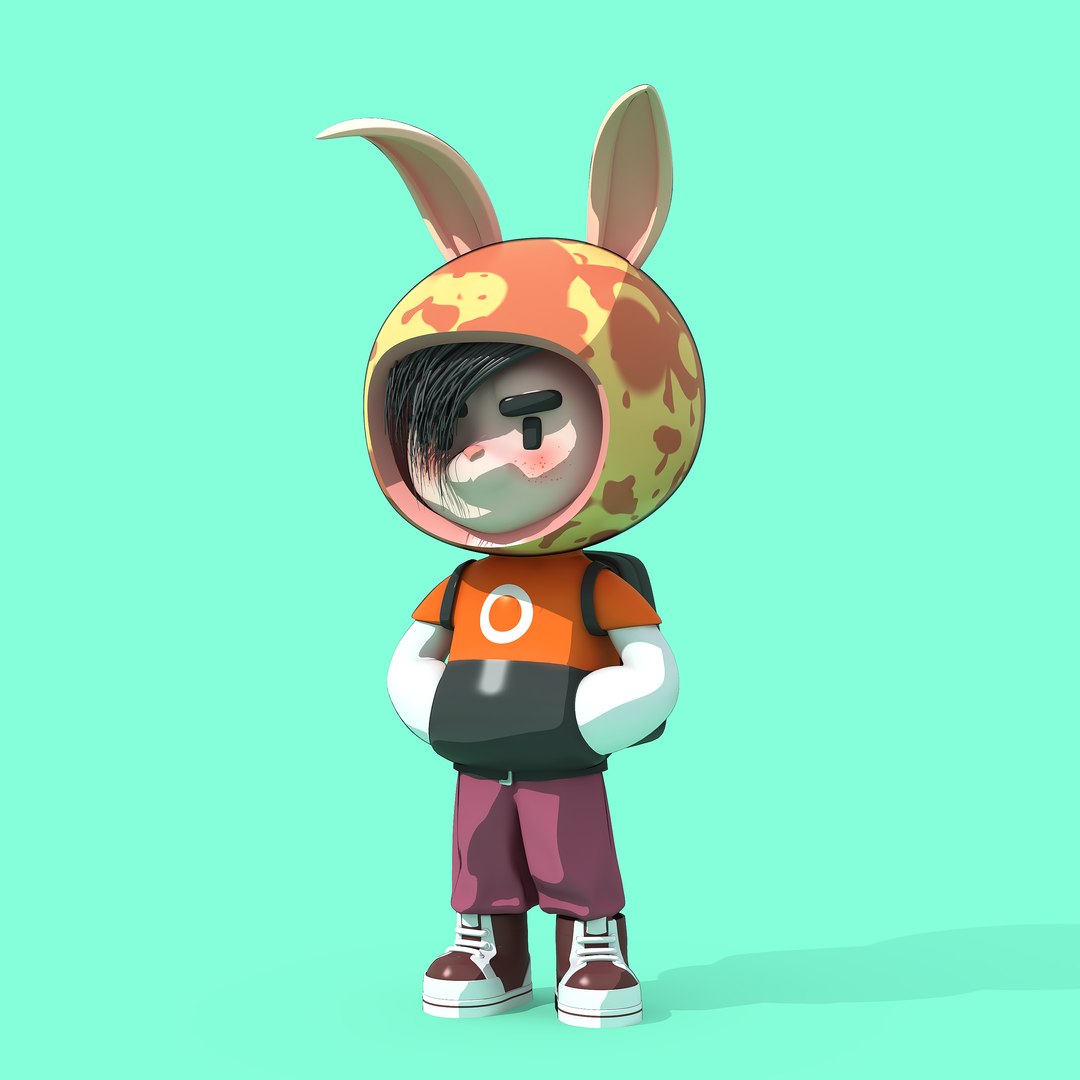 3D model Bunny Collection 3D Model Volume 3 - TurboSquid 2136563