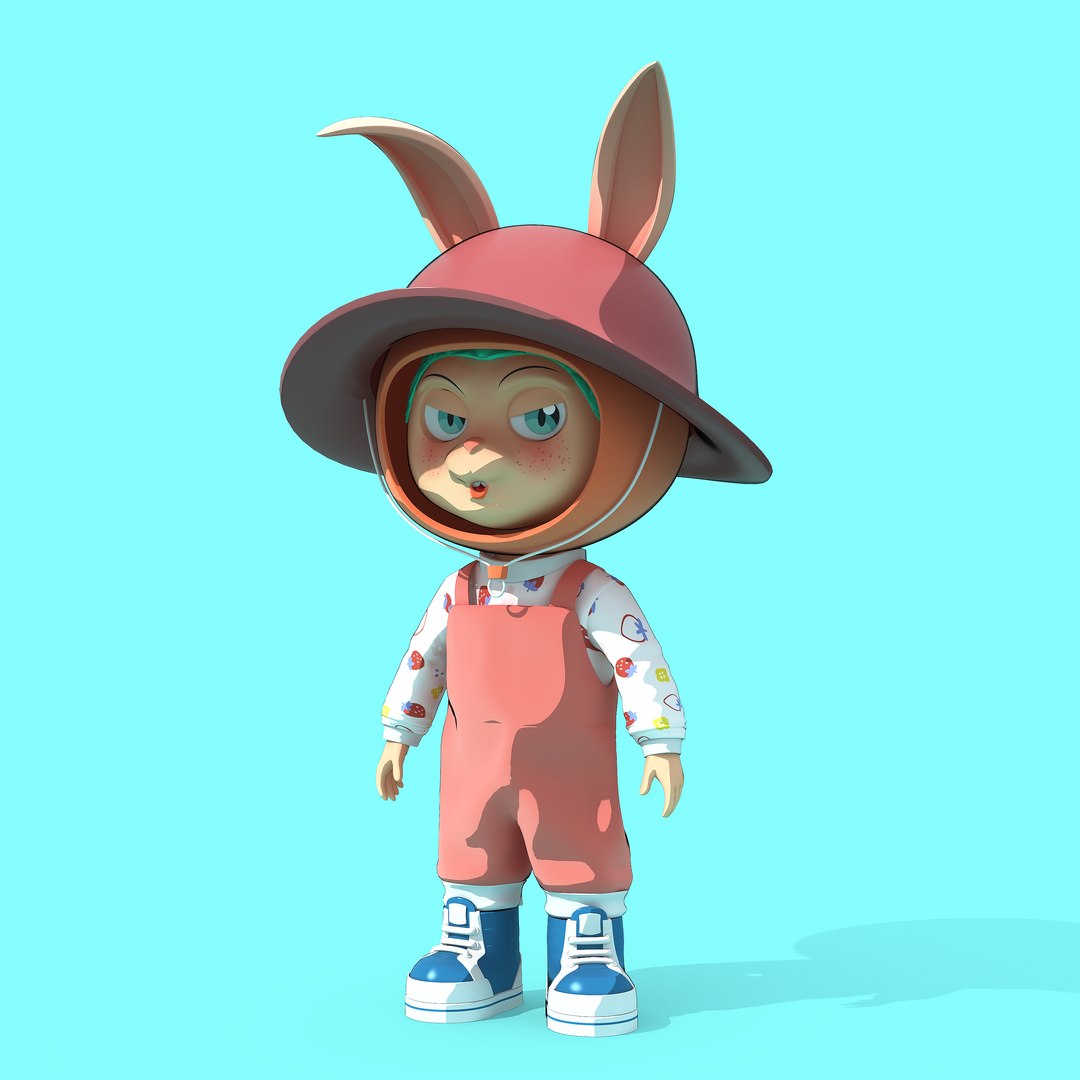 3D model Bunny Collection 3D Model Volume 3 - TurboSquid 2136563