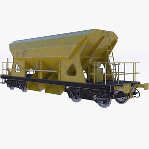 Hopper wagon PBR yellow