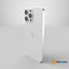 3D model iPhone 16 Pro Max White Titanium