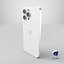 3D model iPhone 16 Pro Max White Titanium