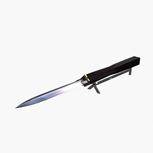 Decorative knife 3D