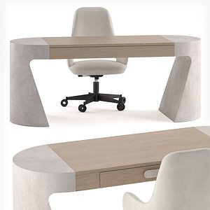3D Bernhardt Prado Desk model