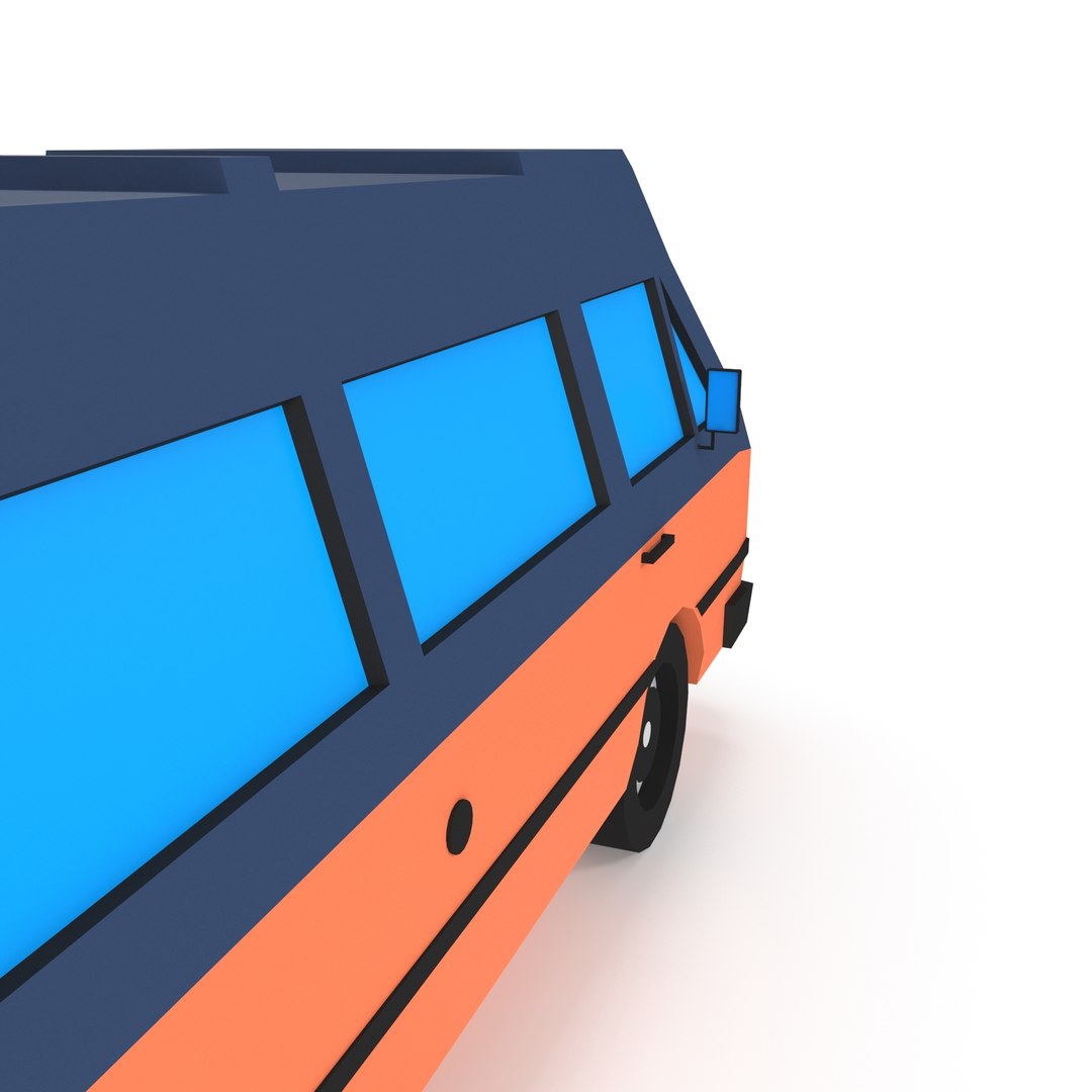 Cartoon low poly camper van 3D model https://p.turbosquid.com/ts-thumb/ON/w2GpMB/7y/close4/jpg/1634131554/1920x1080/fit_q87/128231b8a3f34bdeba136f2c2640054f1f7dec75/close4.jpg