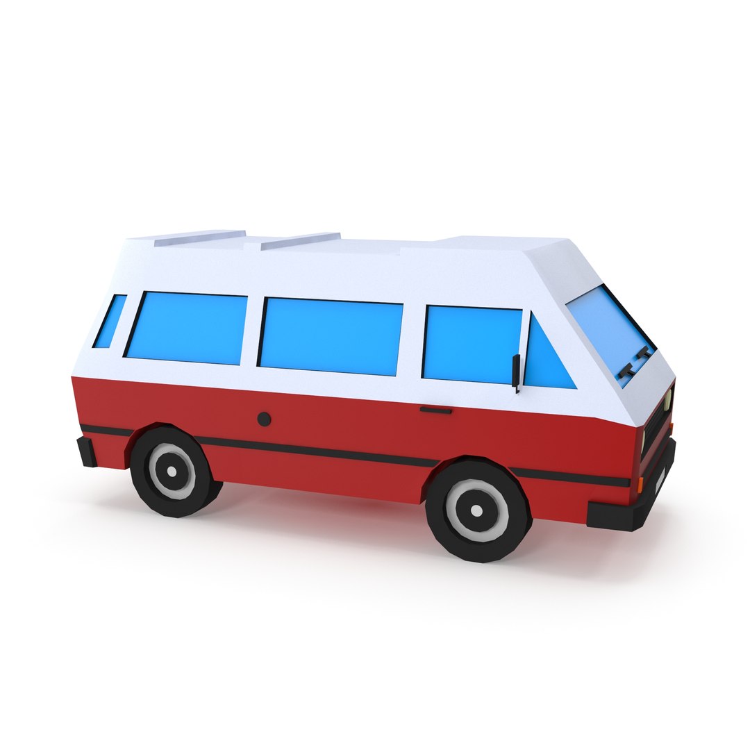 Cartoon low poly camper van 3D model https://p.turbosquid.com/ts-thumb/ON/w2GpMB/tq/09/jpg/1634131482/1920x1080/fit_q87/c68966d88096b5780389eea659f86844a5460b07/09.jpg