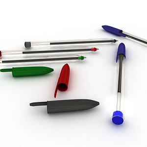 3ds max ballpoint pen