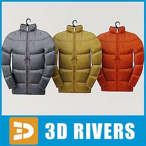 jacket set 3d max