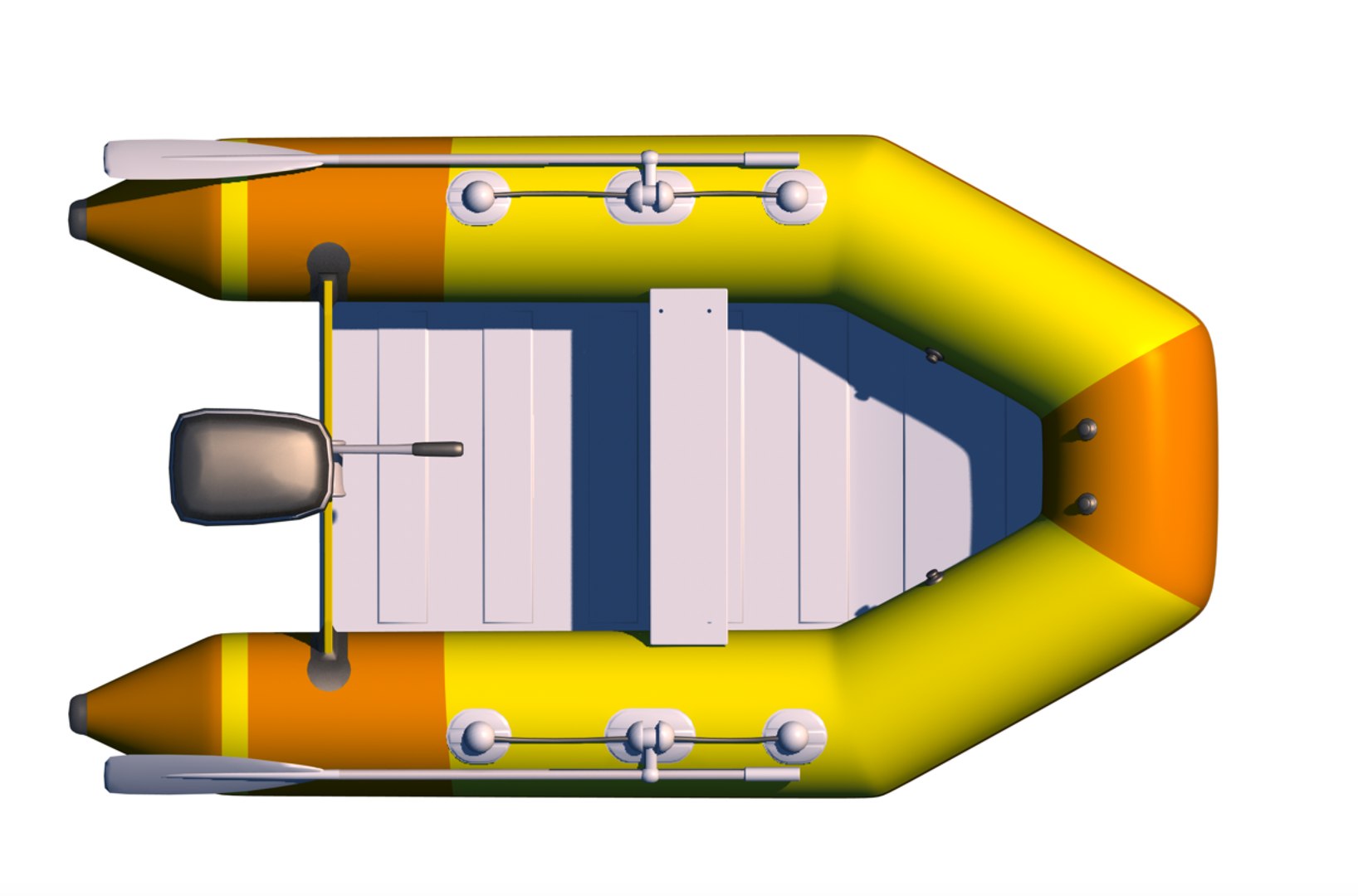 Zodiac Boat 3D Model TurboSquid 1602671