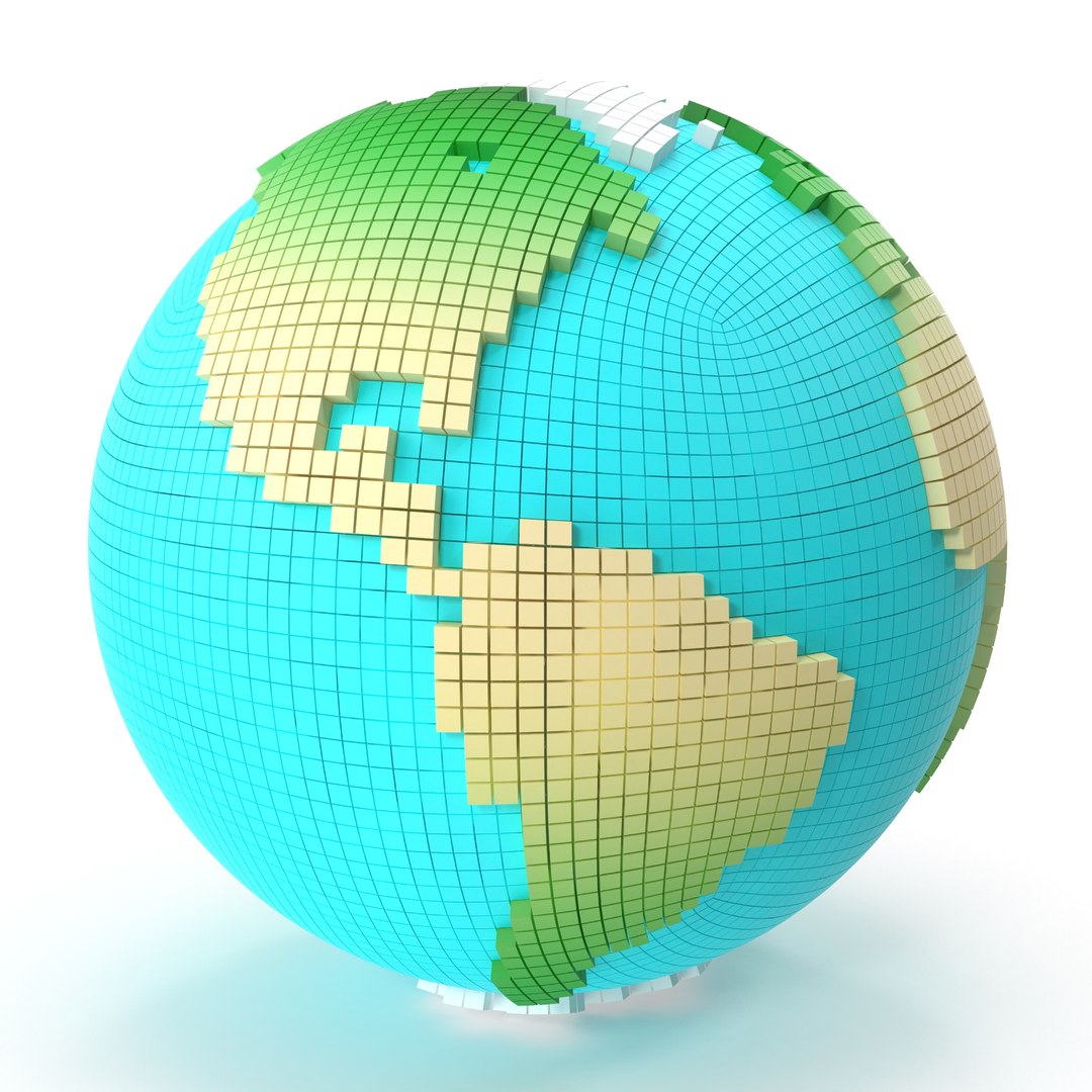 3D Model Isometric World Cubed - TurboSquid 1260332