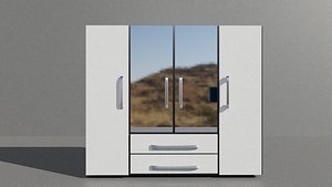 closet bedroom 3D