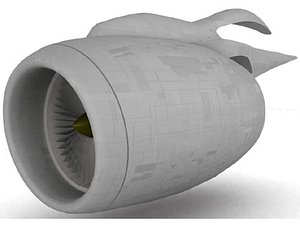 cowl engine 3d model