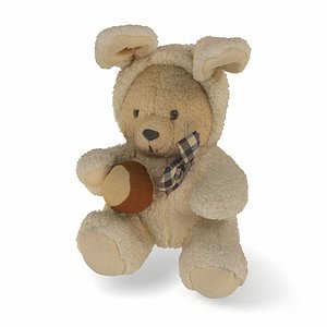 3D model teddy bear