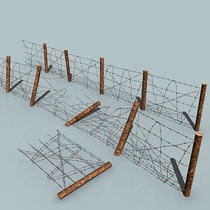 barbed wire 3d max
