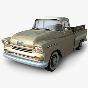 3D model generic pickup - truck