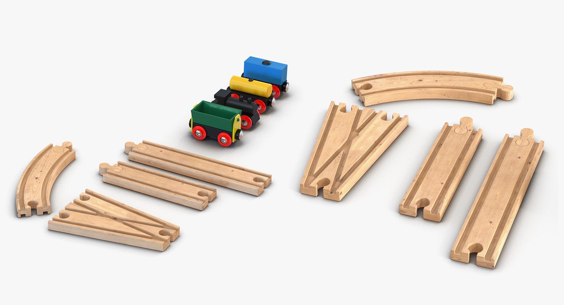 Toy Trains Model - TurboSquid 1484066