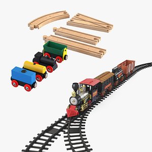 toy trains model