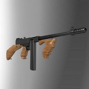 3d gun thompson 1921 model