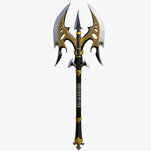Golden Axe 01 All PBR Unity UE Textures Included