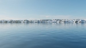 Alaskan coast PBR terrain