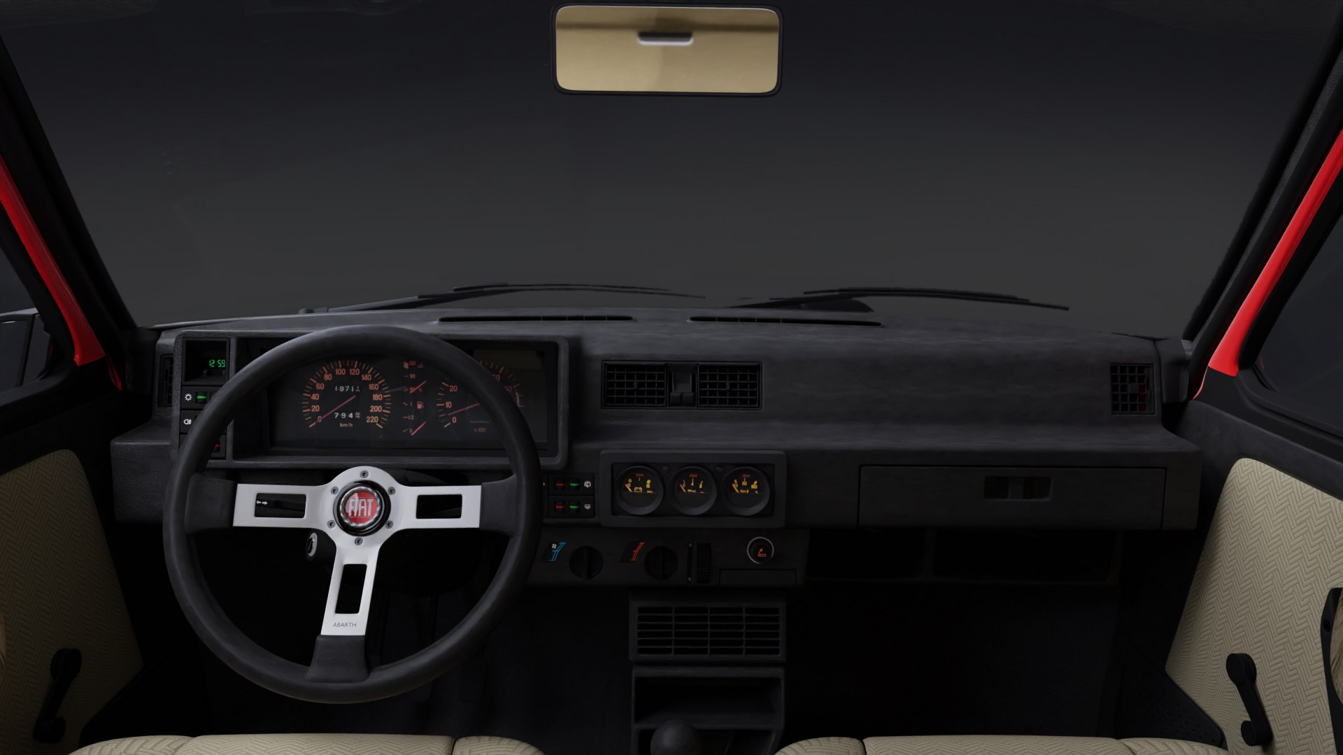 3D Model 1982 Fiat Ritmo 125 TC Abarth - TurboSquid 2223099