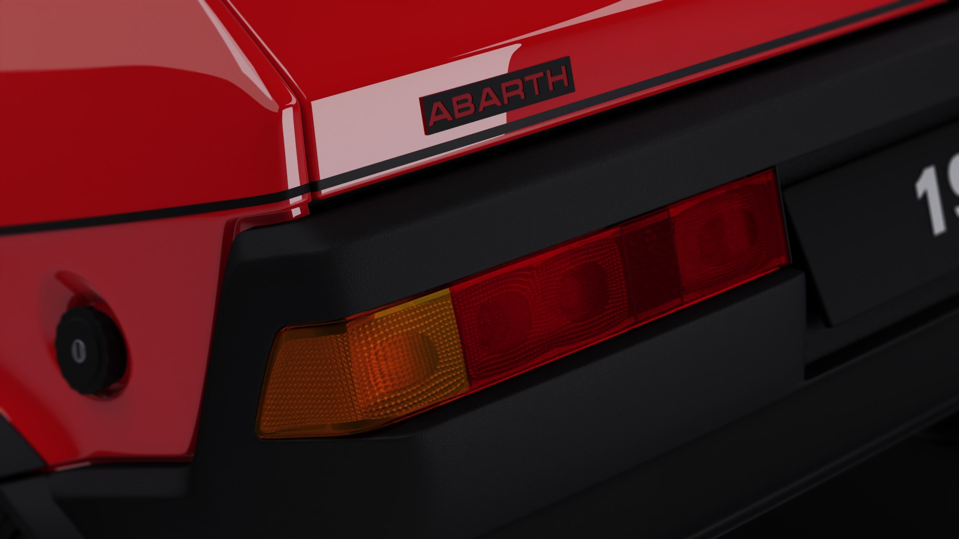 3D Model 1982 Fiat Ritmo 125 TC Abarth - TurboSquid 2223099