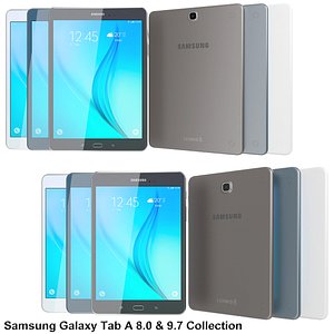 3d model realistic samsung galaxy tab