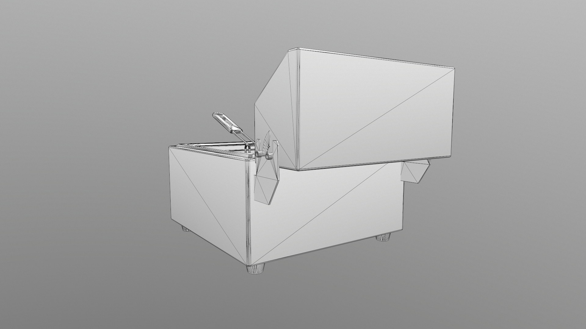 3D Realistic Deep Fryer Model - TurboSquid 1493743