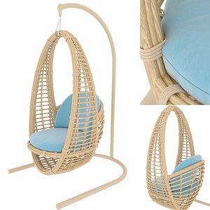 garden swing skylinedesign occasionals 3D model