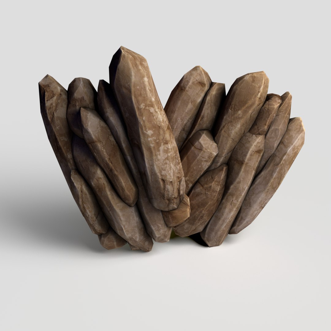 3d model rocks