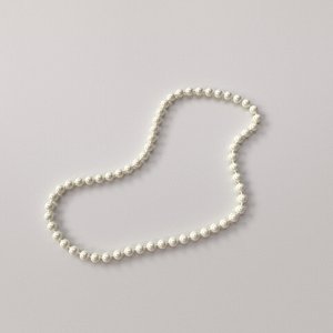 3d pearl necklace model