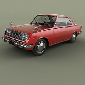 3D model 1969 toyota corona rt50