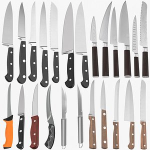 Big Culinary Knifes Collection